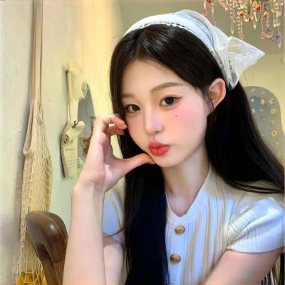 蓝色的花海报